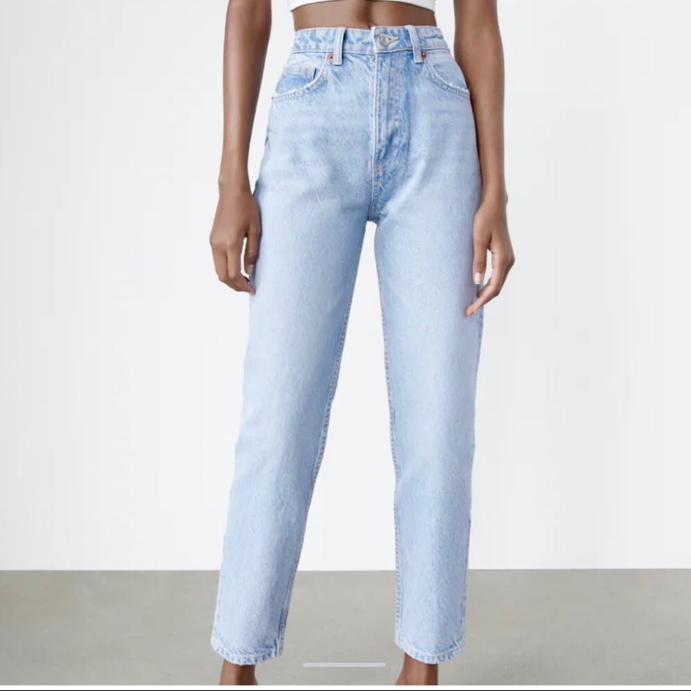 Zara Classic mom jean size 0